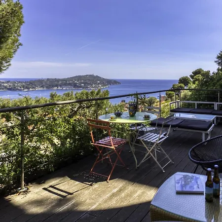 Villa S13 Staywizus - Panoramic Cap Ferrat View For 8 Ac Parking & Bbq Villefranche-sur-Mer