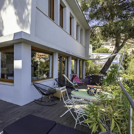 S13 Staywizus - Panoramic Cap Ferrat View For 8 Ac Parking & Bbq فيليوفرُنش سور مير