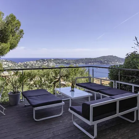 S13 Staywizus - Panoramic Cap Ferrat View For 8 Ac Parking & Bbq * فيليوفرُنش سور مير