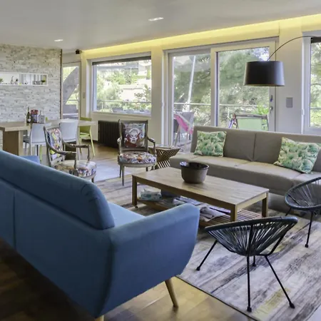 Villa S13 Staywizus - Panoramic Cap Ferrat View For 8 Ac Parking & Bbq Villefranche-sur-Mer