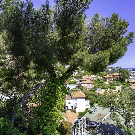 S13 Staywizus - Panoramic Cap Ferrat View For 8 Ac Parking & Bbq