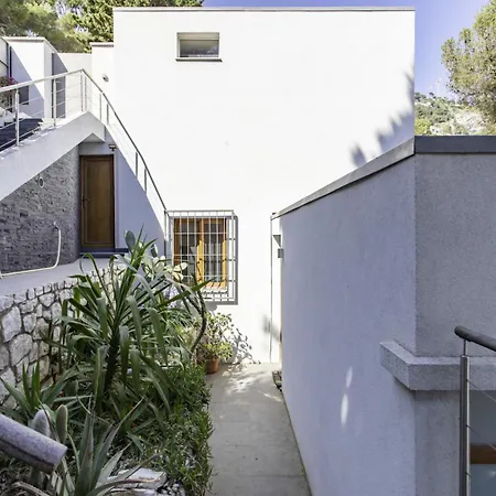 S13 Staywizus - Panoramic Cap Ferrat View For 8 Ac Parking & Bbq فيلة